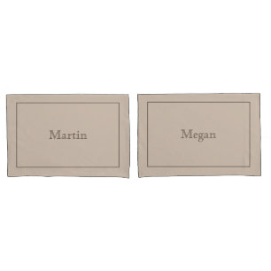 Personalized pillowcases