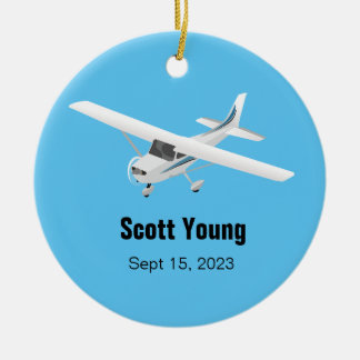 Personalized Pilot Ornament