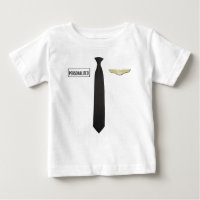 Personalized Pilot Shirt, Aviation Kids Clothing
