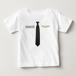 Personalized Pilot Shirt, Aviation Kids Clothing Baby T-Shirt