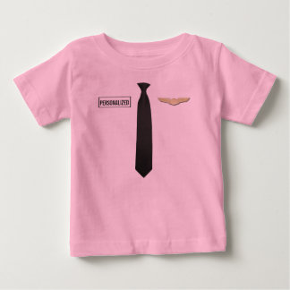 Personalized Pilot Shirt, Aviation Kids Clothing Baby T-Shirt