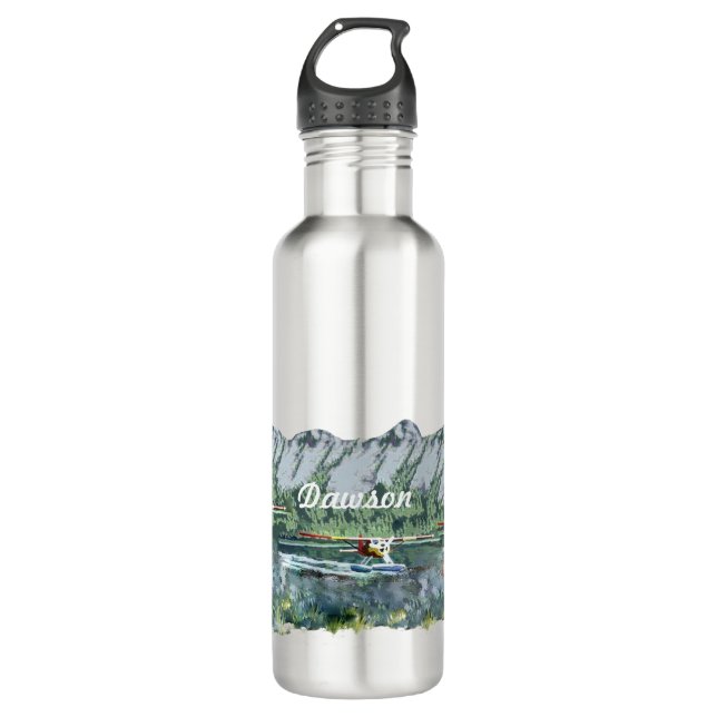 Personalized Pilot's Water Bottle (Front)