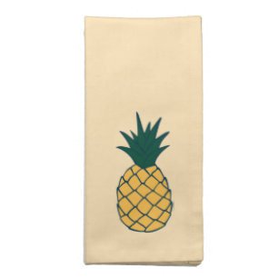 Personalized Pineapple (Cocktail & Dinner) Cloth Napkin