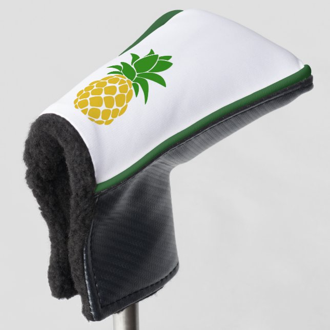 Personalized Pineapple Golf Putter Cover (3/4 Front)