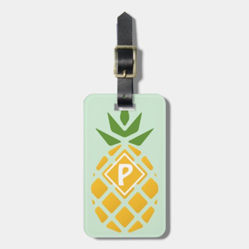 Personalized Pineapple Luggage Tag