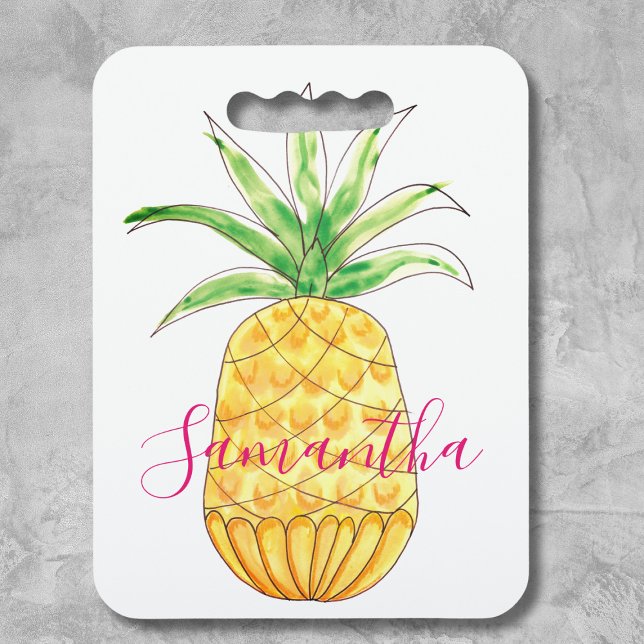 Personalized Pineapple Seat Cushion (Creator Uploaded)