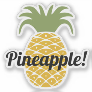 PERSONALIZED Pineapple Sticker