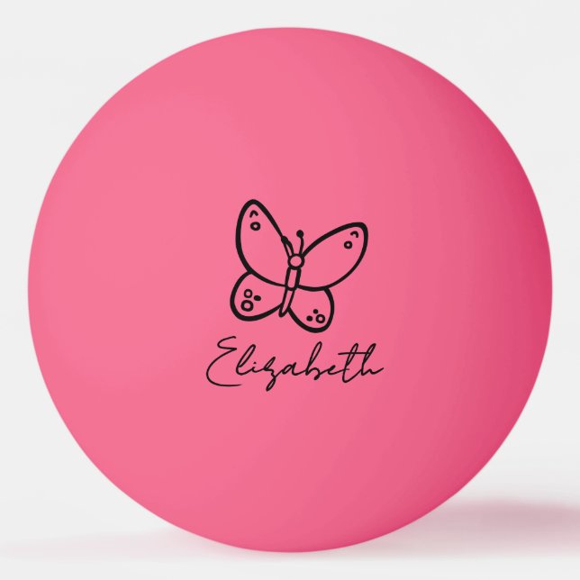 Personalized ping pong balls for table tennis game (Front)