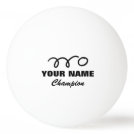 Personalized ping pong balls for table tennis game Personalized ping pong balls for table tennis game