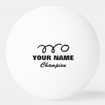Personalized Ping Pong Balls For Table Tennis Game at Zazzle
