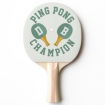 Personalized Ping Pong Champion Paddle Personalized Ping Pong Champion Paddle