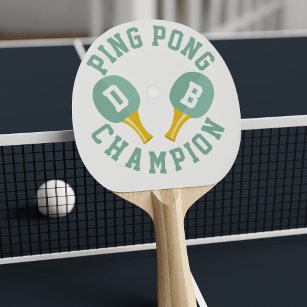 Personalized Ping Pong Champion Paddle