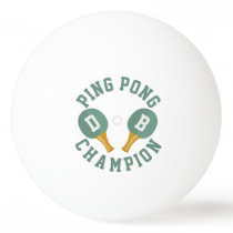 Personalized Ping Pong Champion Ping Pong Ball Personalized Ping Pong Champion Ping Pong Ball