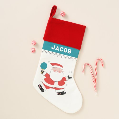 Personalized Ping Pong Holiday Gift Christmas Stocking