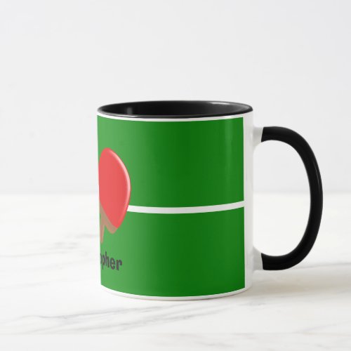 Personalized Ping Pong Mug