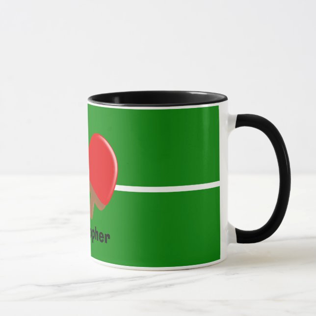 Personalized Ping Pong Mug (Right)