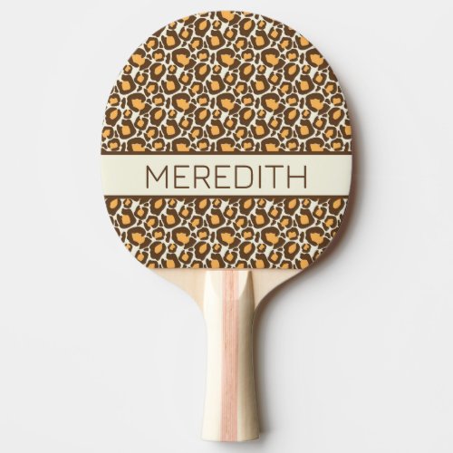Personalized Ping Pong Paddle