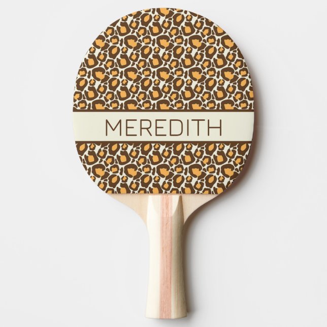 Personalized Ping Pong Paddle (Front)