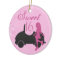 Personalized Pink and Black Car Sweet 16 Sixteen