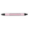 Personalized Pink and Black Polka Dot Pen