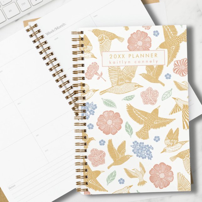 Personalized Pink and Gold Back to School Weekly Planner (Creator Uploaded)