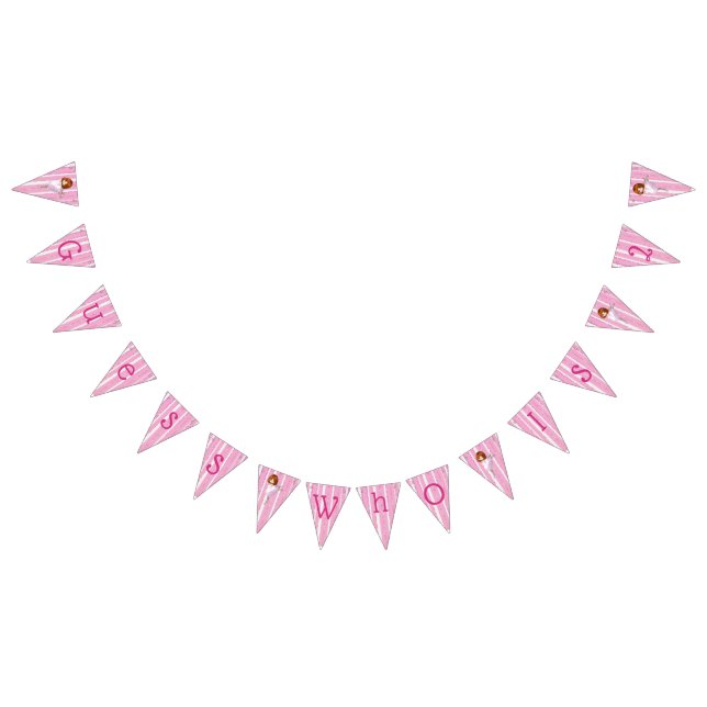 Personalized Pink Ballerina Birthday Banner (All)