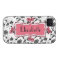 Personalized Pink Black Damask