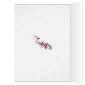 Personalized Pink Blossom Card Pink Flowers Card (Inside (Left))