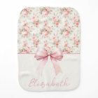 Personalized Pink Bow Girl