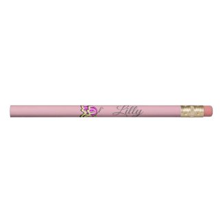 personalized  pink  butterfly