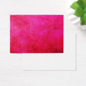 Personalized Pink Cranberry Watercolor Texture (Desk)