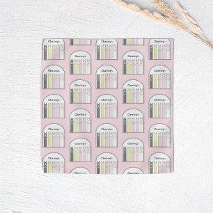 Personalized Pink Cute Retro Colorful Llama Kids Bandana