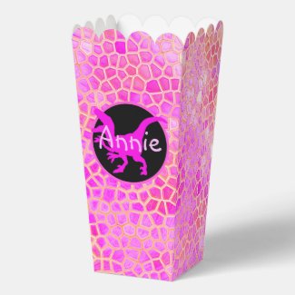 Personalized Pink Dinosaur Hide 