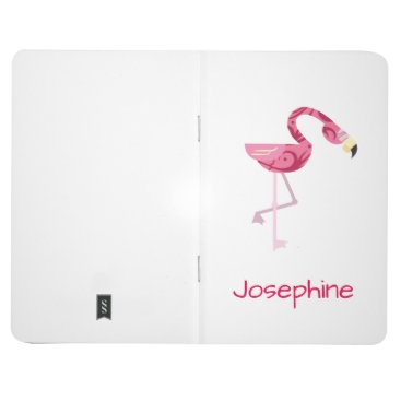 Personalized Pink Flamingo Bird Journal