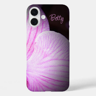 Personalized Pink Flower  Apple iPhone Case