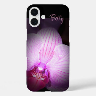 Personalized Pink Flower  Apple iPhone Case