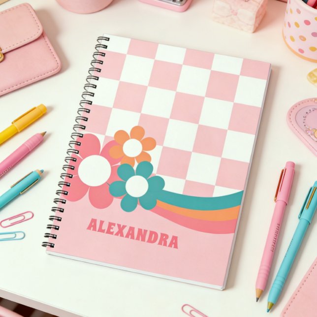 Personalized PInk Girl School Notebook (Creator Uploaded)