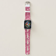 Personalized Pink Glitter Custom Ballerina 