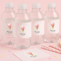 Personalized Pink Ice Cream