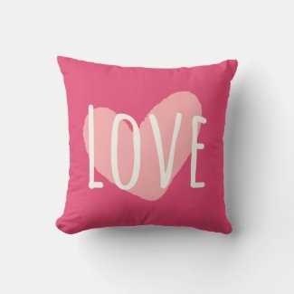Personalized Pink Love Heart 