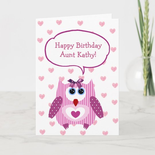 Birthday Card For Special Aunt