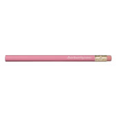 Personalized Pink Pencil (Front)