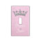 Personalized Pink Princess Light Switch Cover