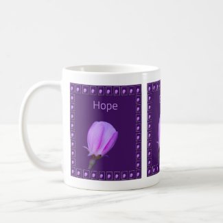Personalized Pink Purple Flower Hope Bloom Beauty