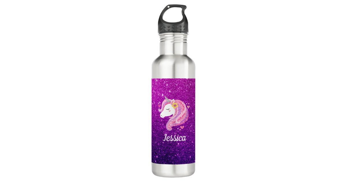 https://rlv.zcache.com/personalized_pink_purple_glitter_unicorn_face_stainless_steel_water_bottle-rf7c389df8dbe4019a8a554c538c0834f_zloqc_630.jpg?rlvnet=1&view_padding=%5B285%2C0%2C285%2C0%5D
