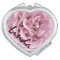 Personalized Pink Rose Compact Mirror