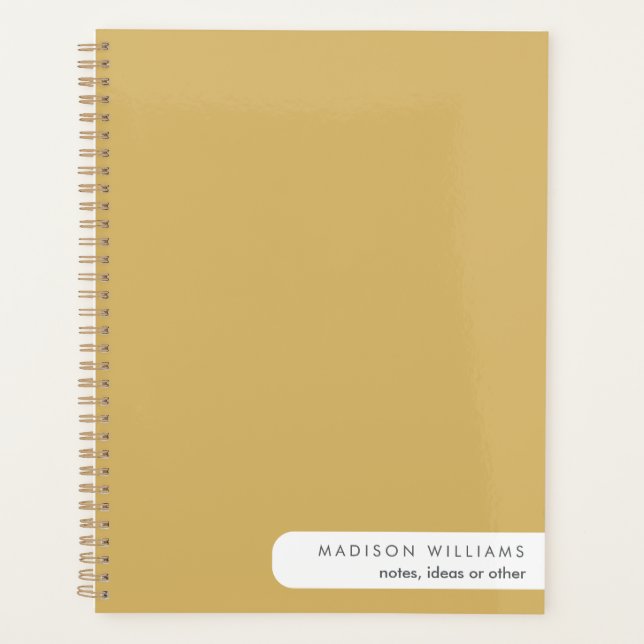 Personalized Pink Spiral Notebook – “custome” Note (Front)