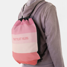 Personalized Pink Stripe