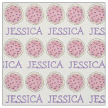 Personalized Pink Sugar Cookie w/ Sprinkles Fabric