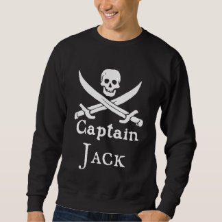 Personalized Pirate Captain Sweatshirt